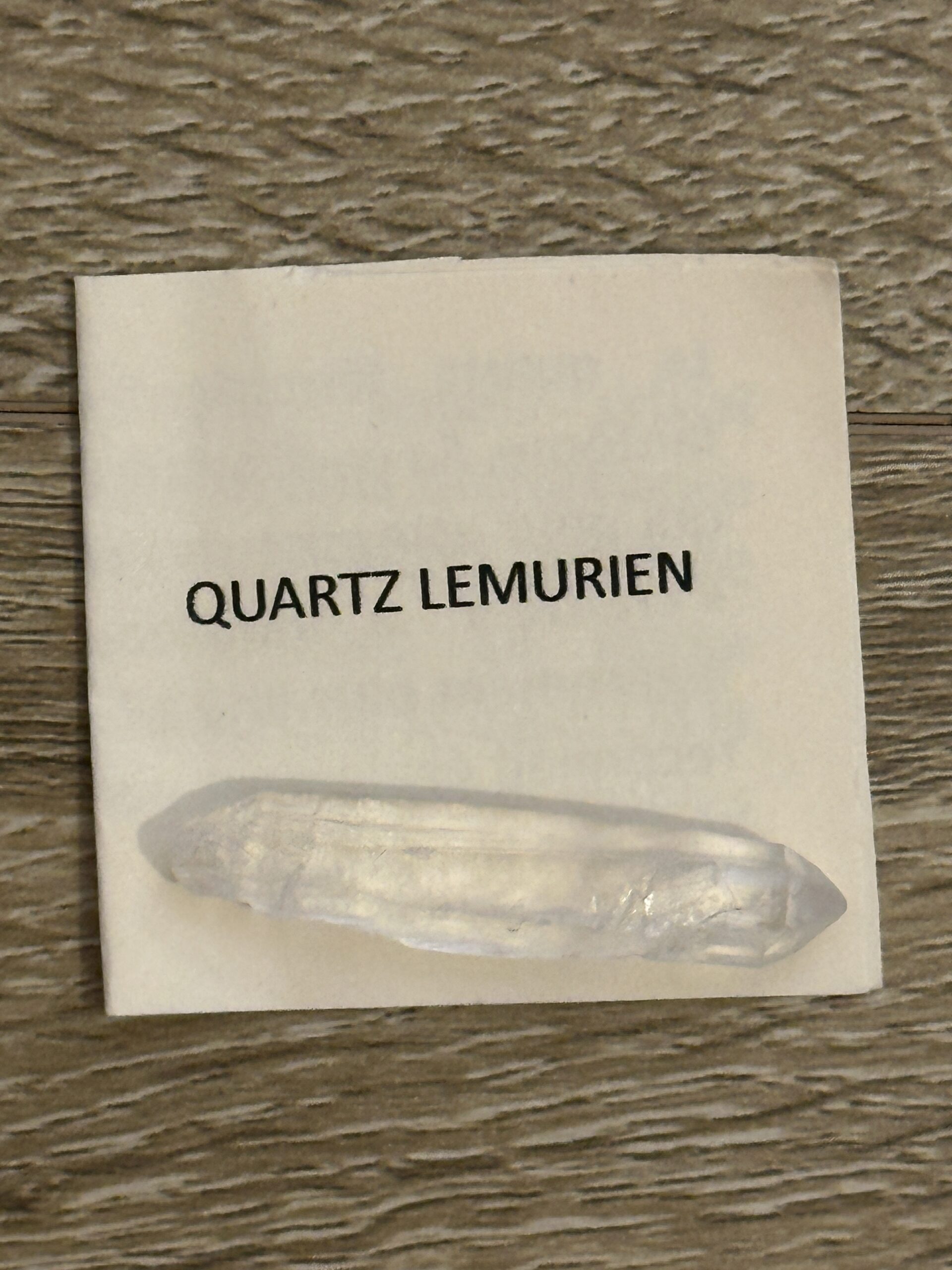 Quartz Lémurien